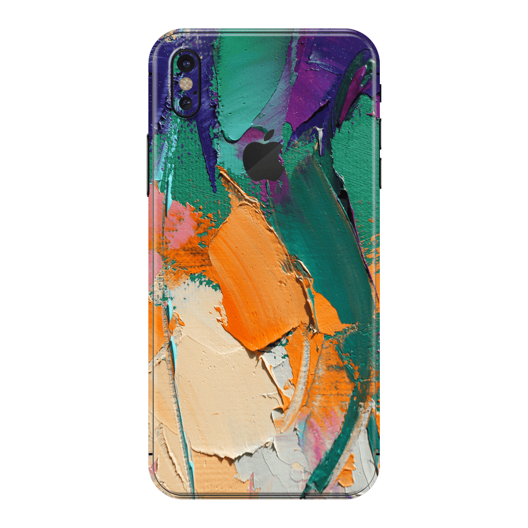iPhone XS Print Printed Custom SIGNATURE Oil Painting Fragment Skin Wrap Sticker Decal Cover Protector by EasySkinz | EasySkinz.com