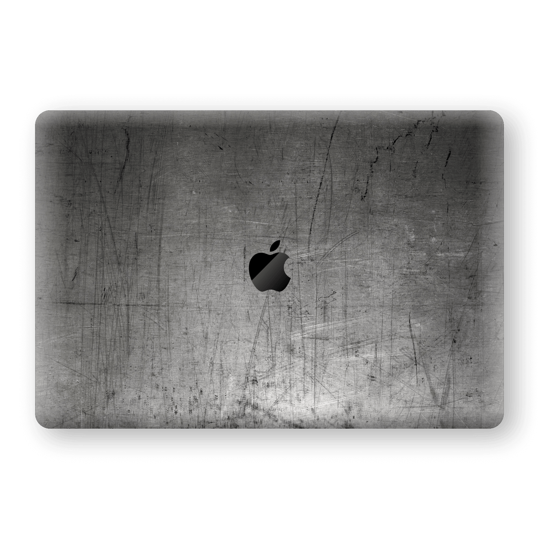 MacBook Air 13" (2018-2019) Print Custom Signature Industrial Scratched Worn Metal Skin Wrap Decal by EasySkinz