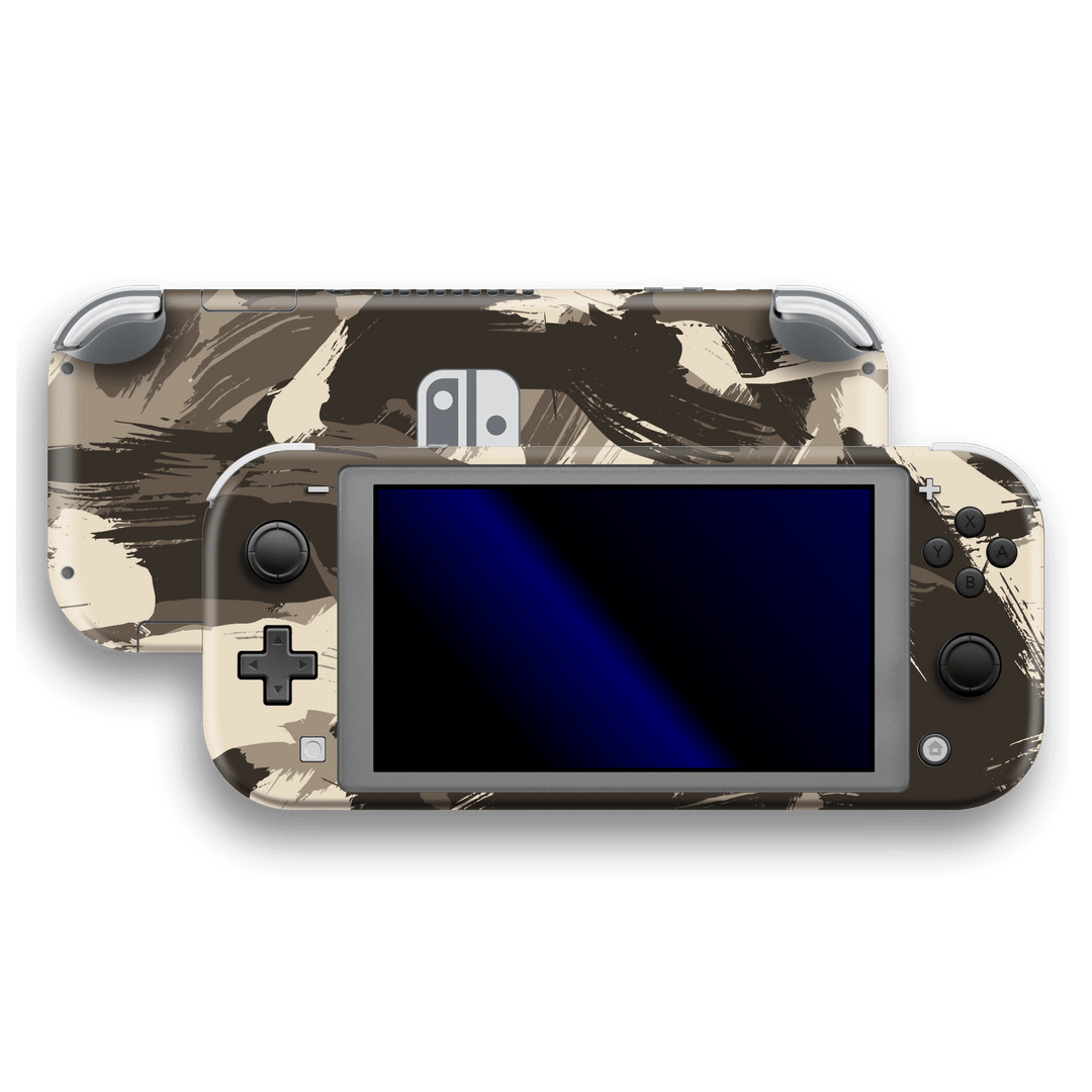 Nintendo Switch LITE Print Printed Custom SIGNATURE Camouflage DESERT Skin Wrap Sticker Decal Cover Protector by EasySkinz