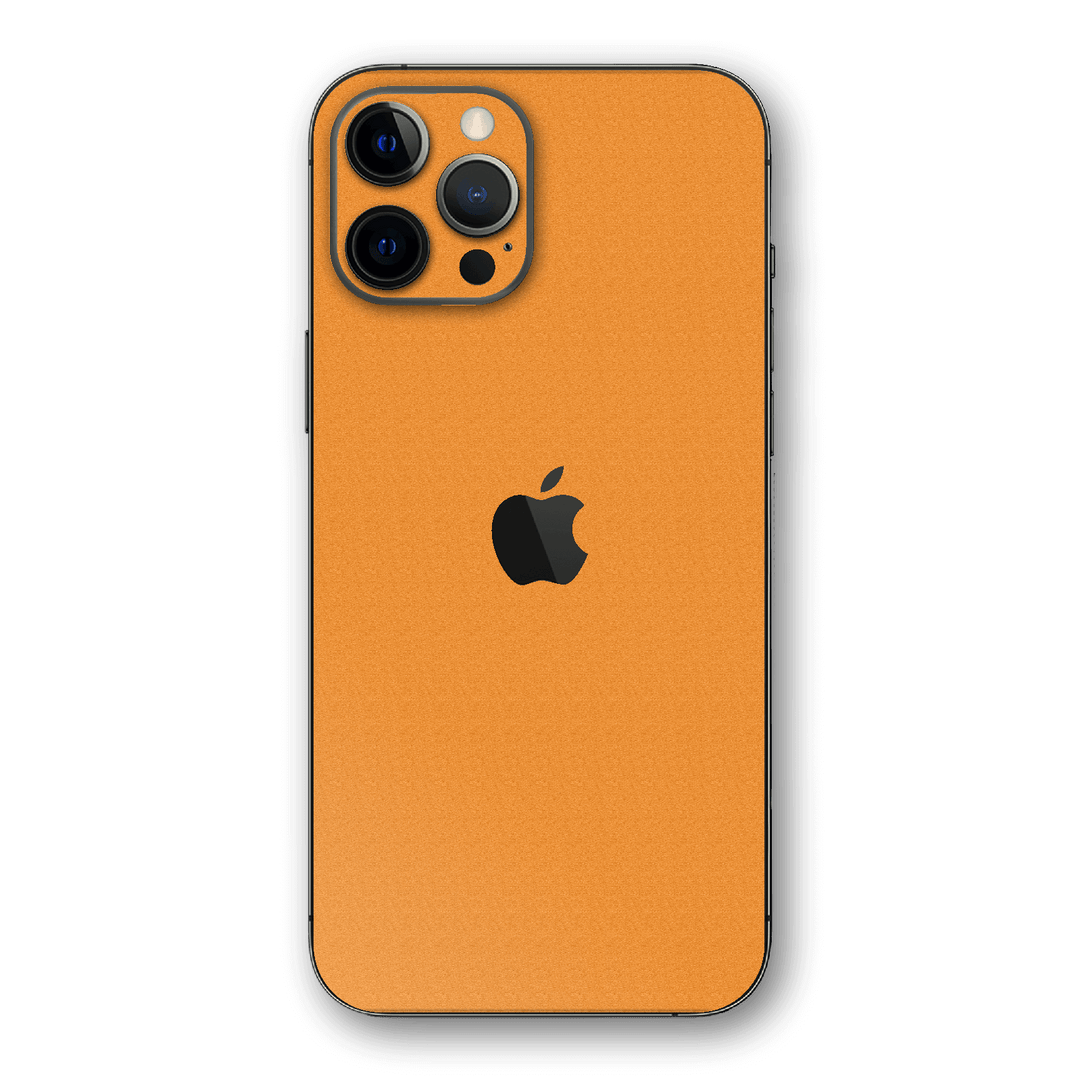 iPhone 12 Pro MAX Sunrise Orange 3D Textured Skin Wrap Sticker Decal Cover Protector by EasySkinz
