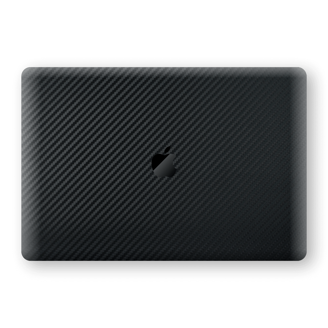 MacBook Pro 15" Touch Bar Black 3D Textured CARBON Fibre Fiber Skin, Wrap, Decal, Protector, Cover by EasySkinz | EasySkinz.com