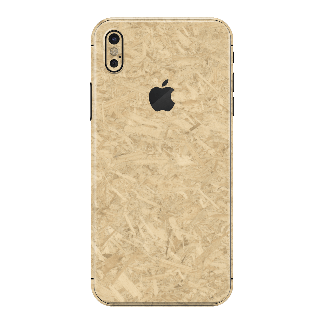 iPhone XS Luxuria Chipboard Wood Wooden Skin Wrap Sticker Decal Cover Protector by EasySkinz | EasySkinz.com