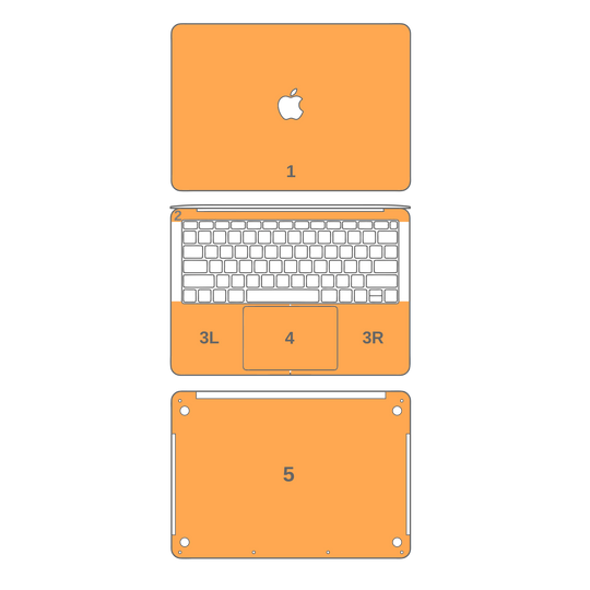 MacBook Air 13" (2018-2019) CHAMELEON AMETHYST MATT Metallic Skin