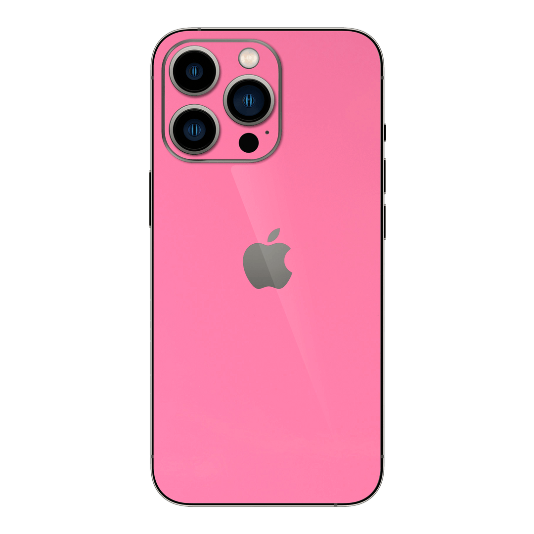 iPhone 13 PRO Gloss Glossy Hot Pink Skin Wrap Sticker Decal Cover Protector by EasySkinz | EasySkinz.com