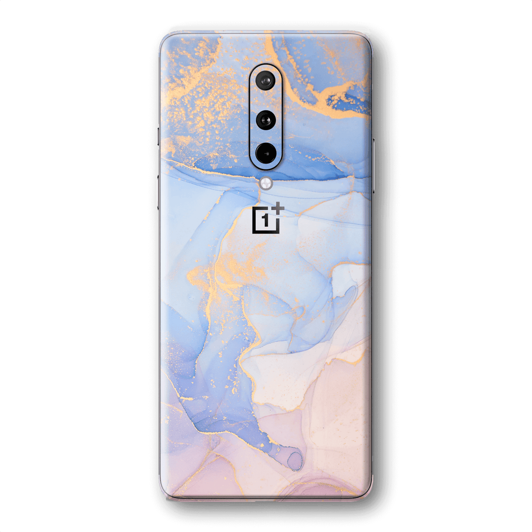 OnePlus 8 SIGNATURE AGATE GEODE Pastel-Gold Skin, Wrap, Decal, Protector, Cover by EasySkinz | EasySkinz.com