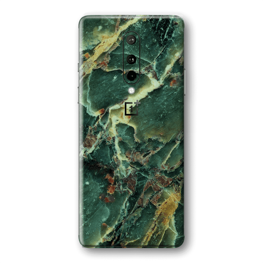 OnePlus 8 Print Custom Signature Marble GREEN Skin Wrap Decal by EasySkinz - Design 2
